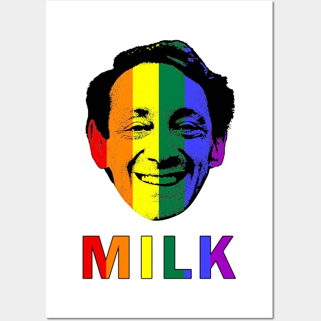 Milk LGBT Wall Art by valentinahramov